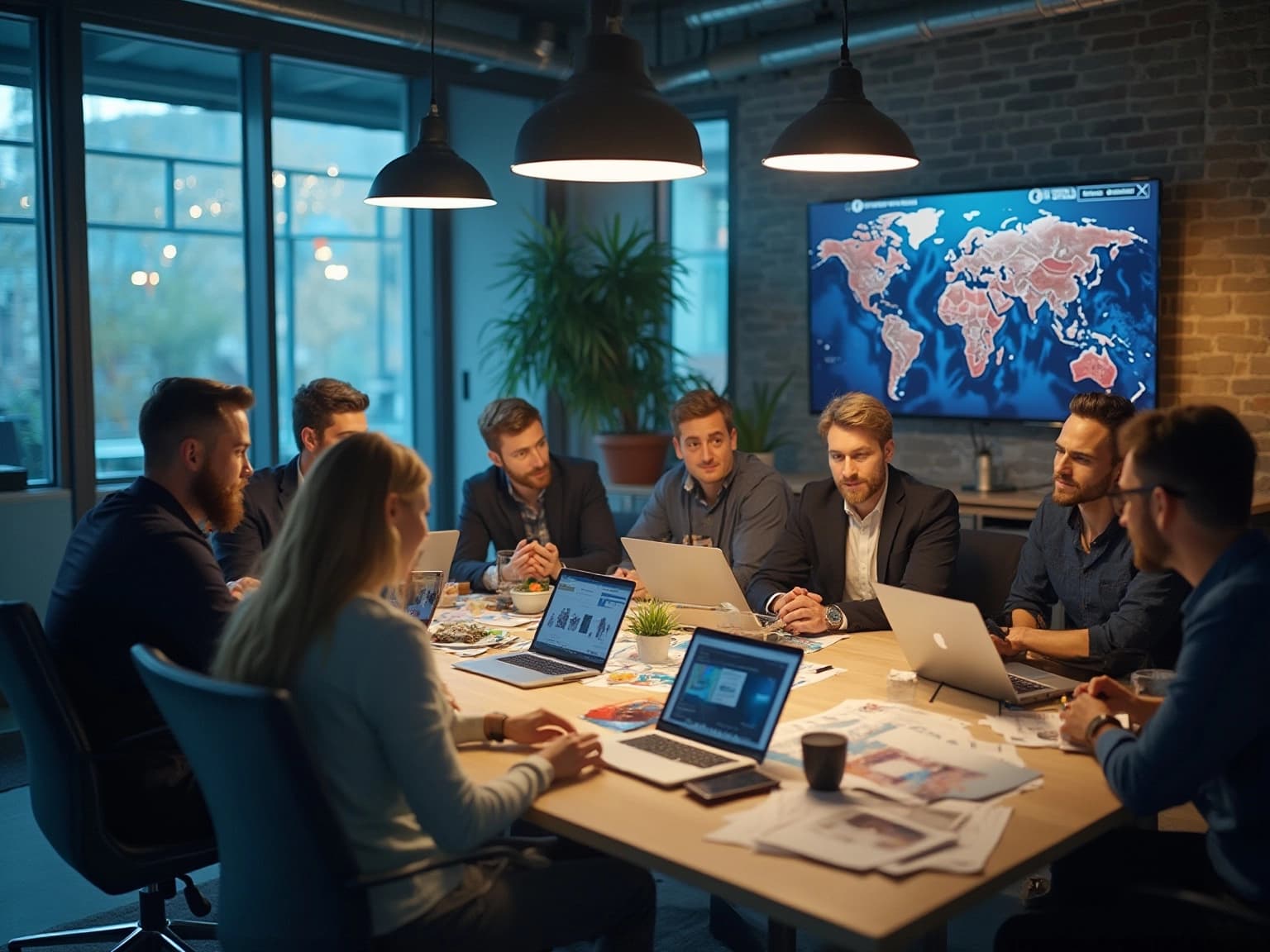 Collaborative Strategy Session with Influencer Marketing Agency