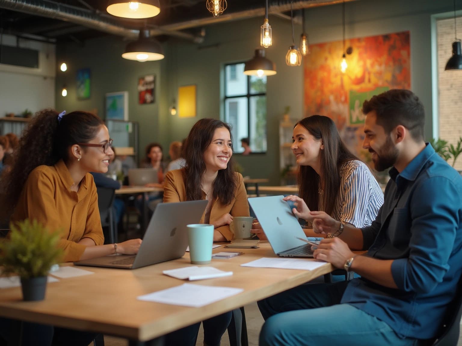 Collaborative Workspace of Influencers