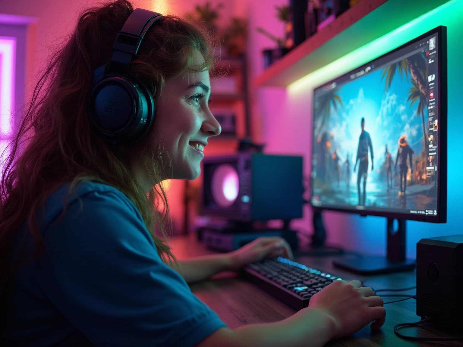 Dynamic Gaming Streamer in Action