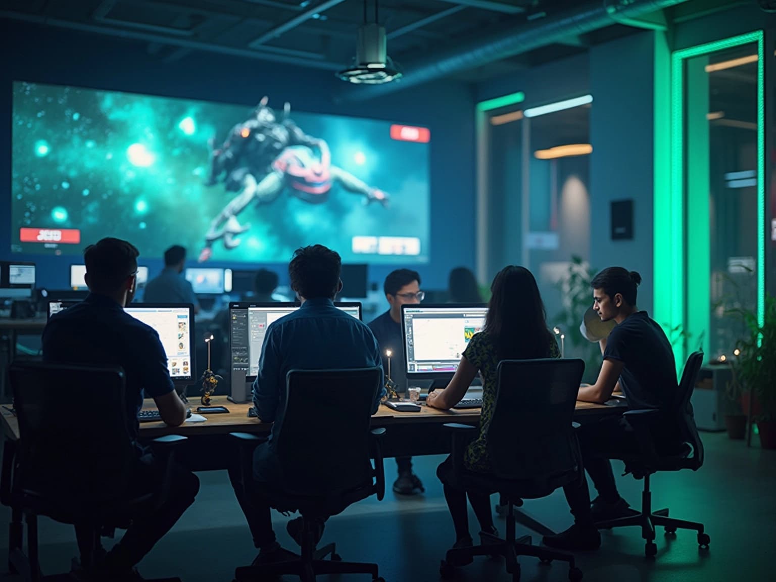 Collaboration at a Gaming Advertising Agency