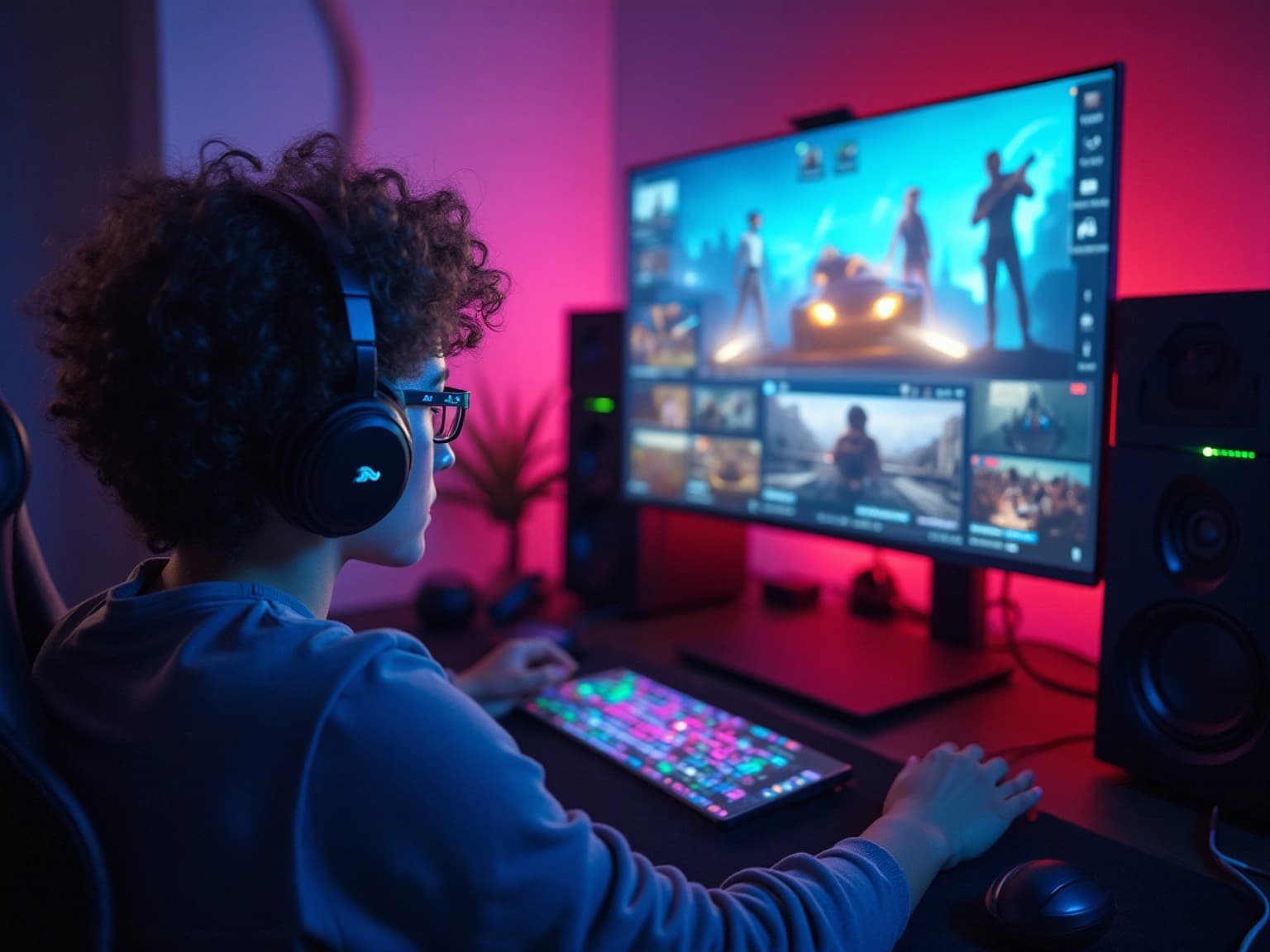 Engaging Twitch Streamer in Action