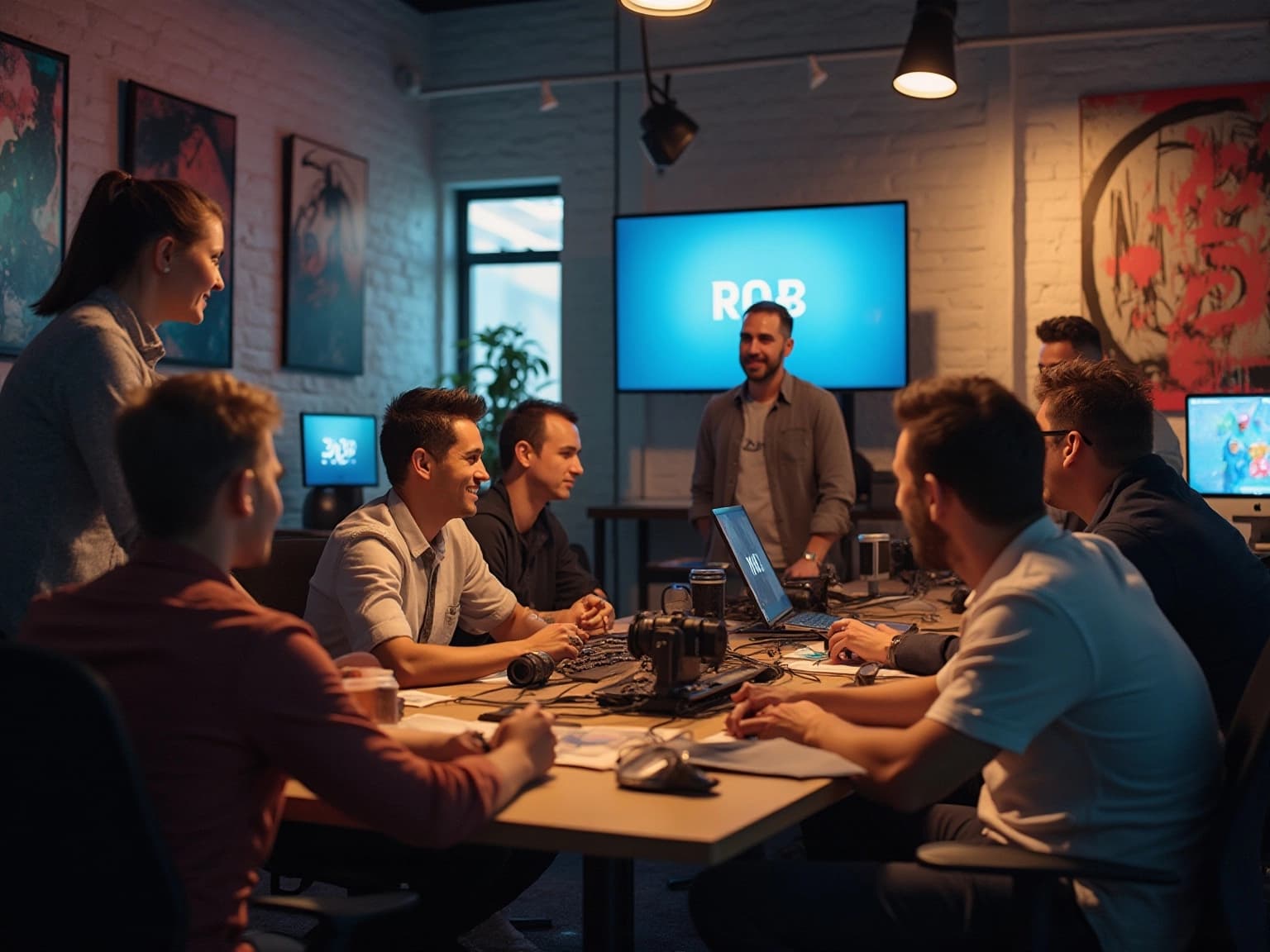 Influencers Collaborating in Video Game Marketing