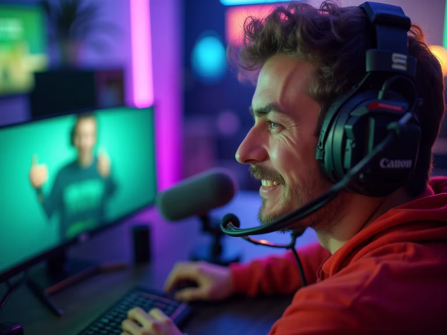 Engaging Streamer in a Dynamic Gaming Setup