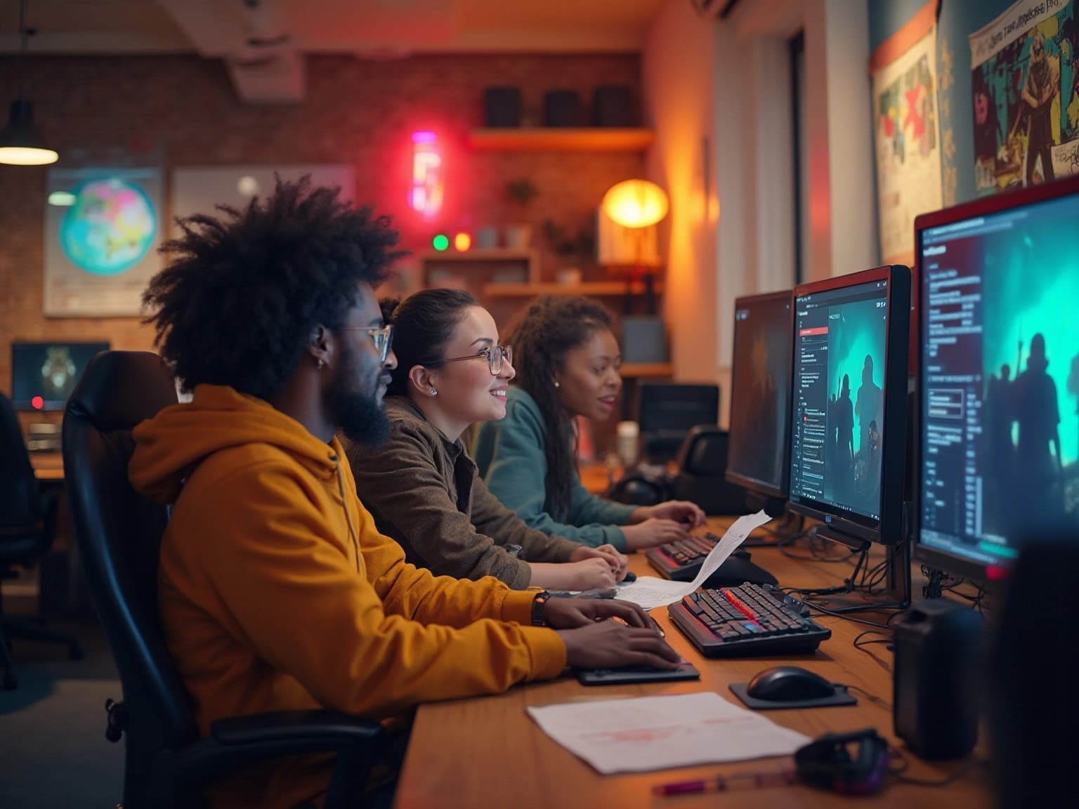 Collaborative Session with Gaming Influencers