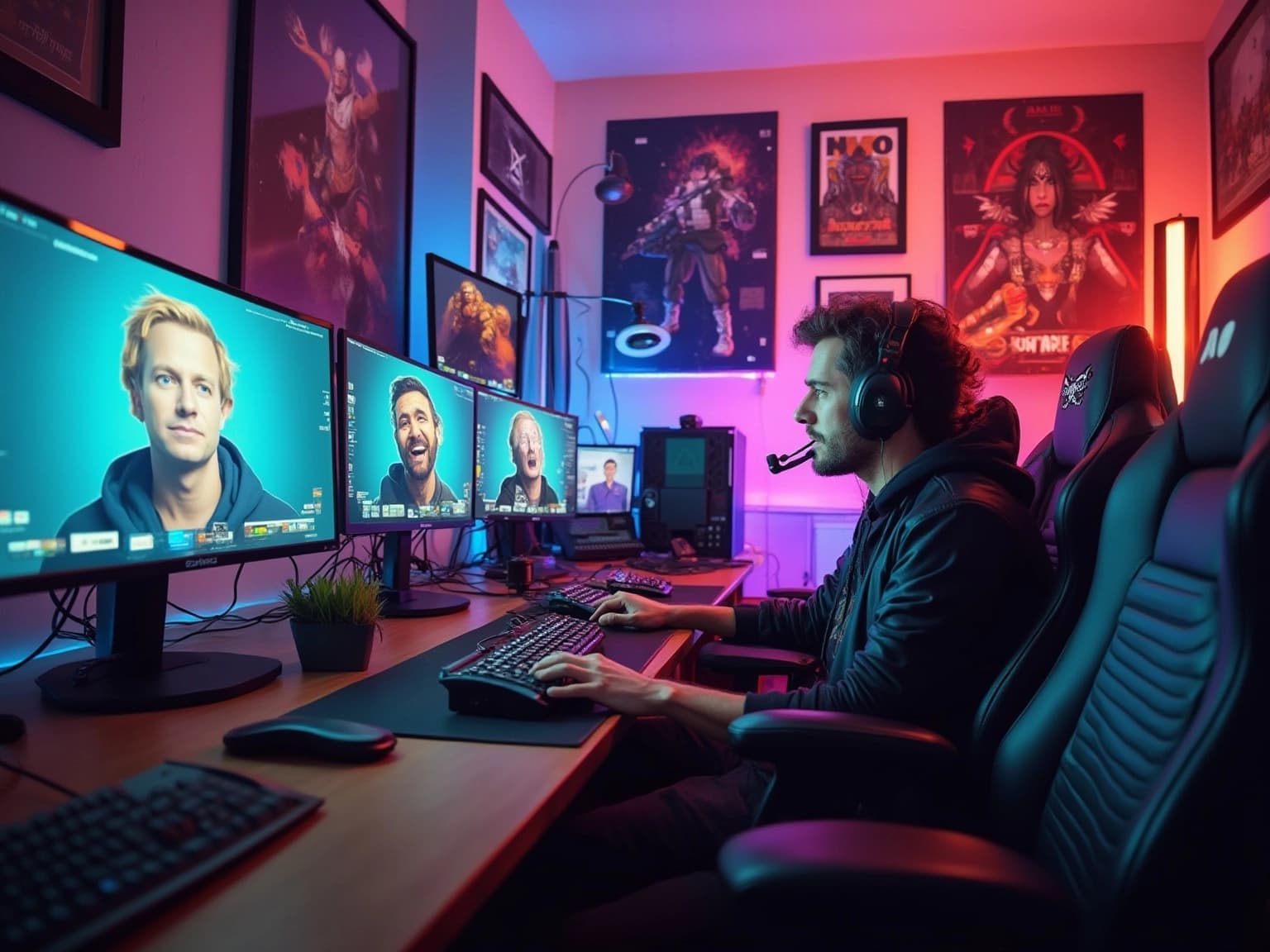 Top Gaming Streamers in Their Element