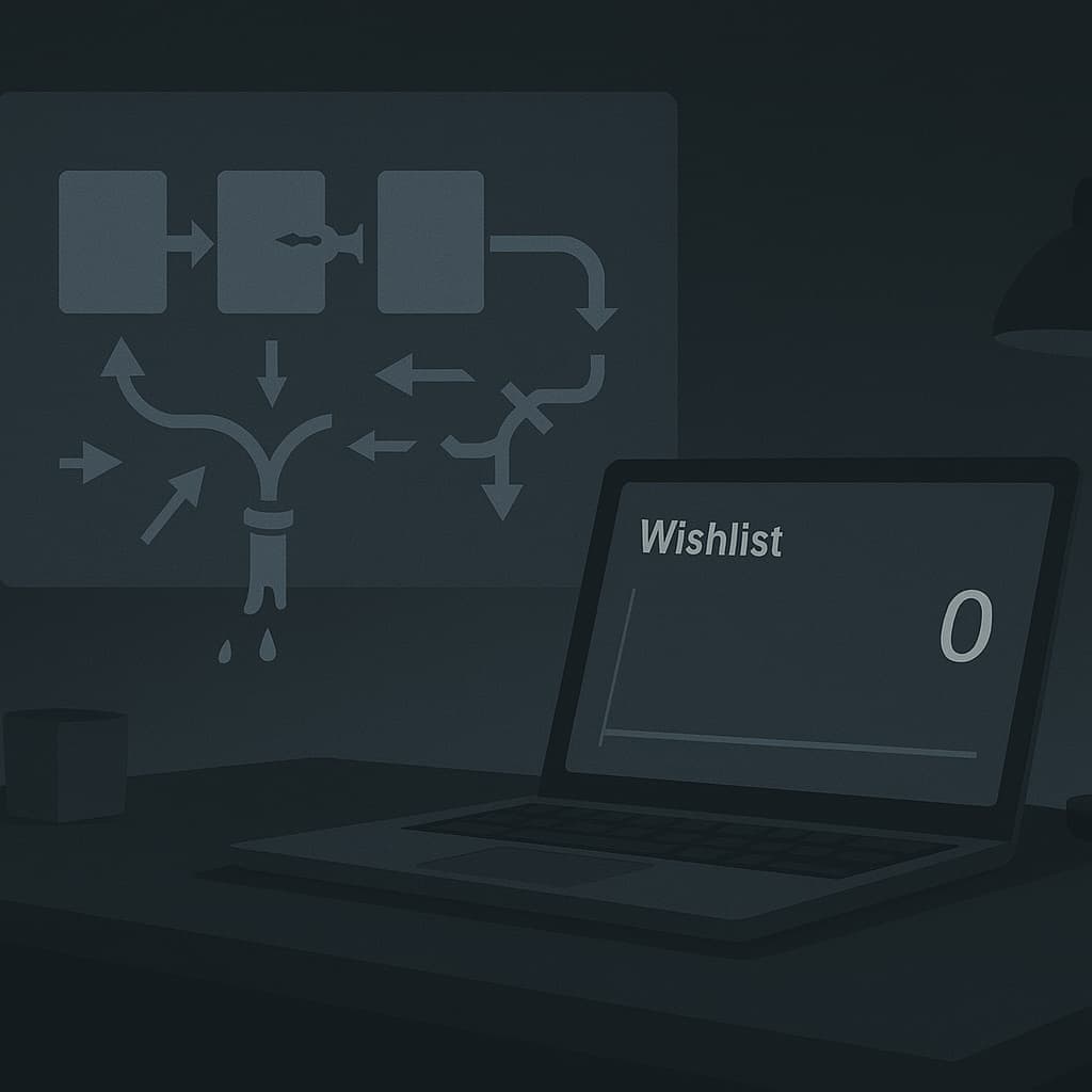 ¿Sin wishlists en Steam? Cómo arreglar el crecimiento de wishlists antes del lanzamiento
