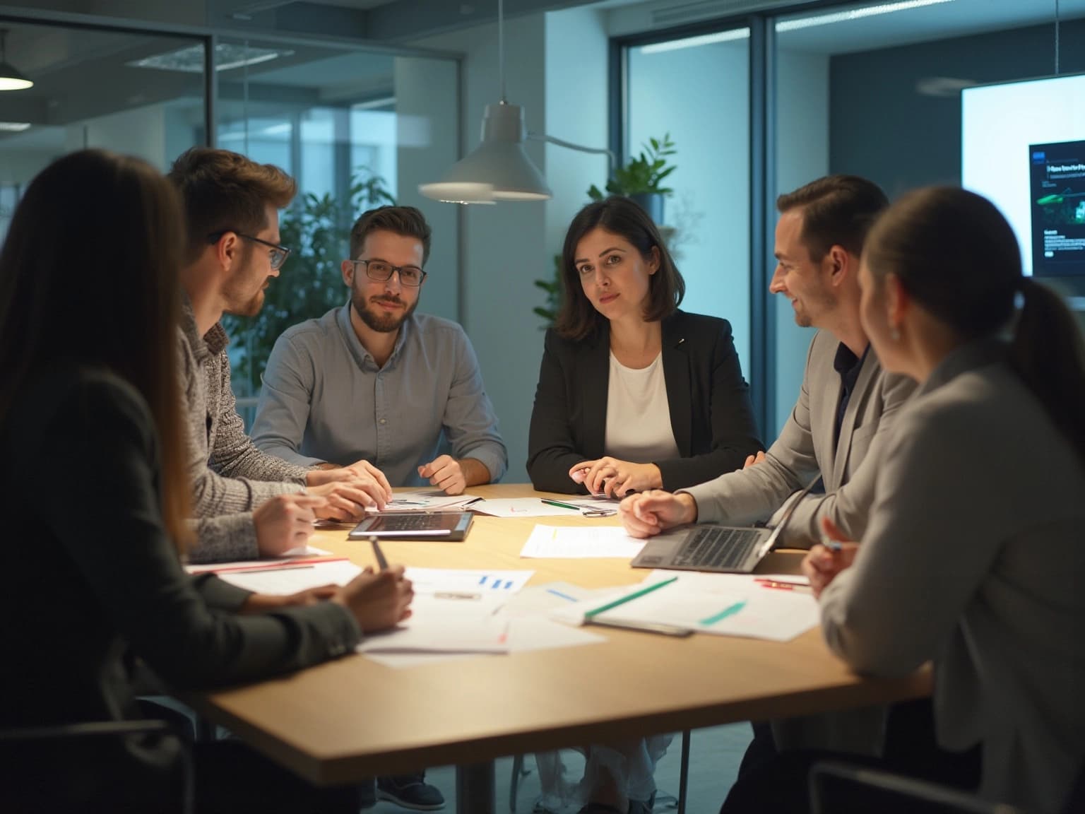 Negotiating Influencer Contracts in a Modern Office