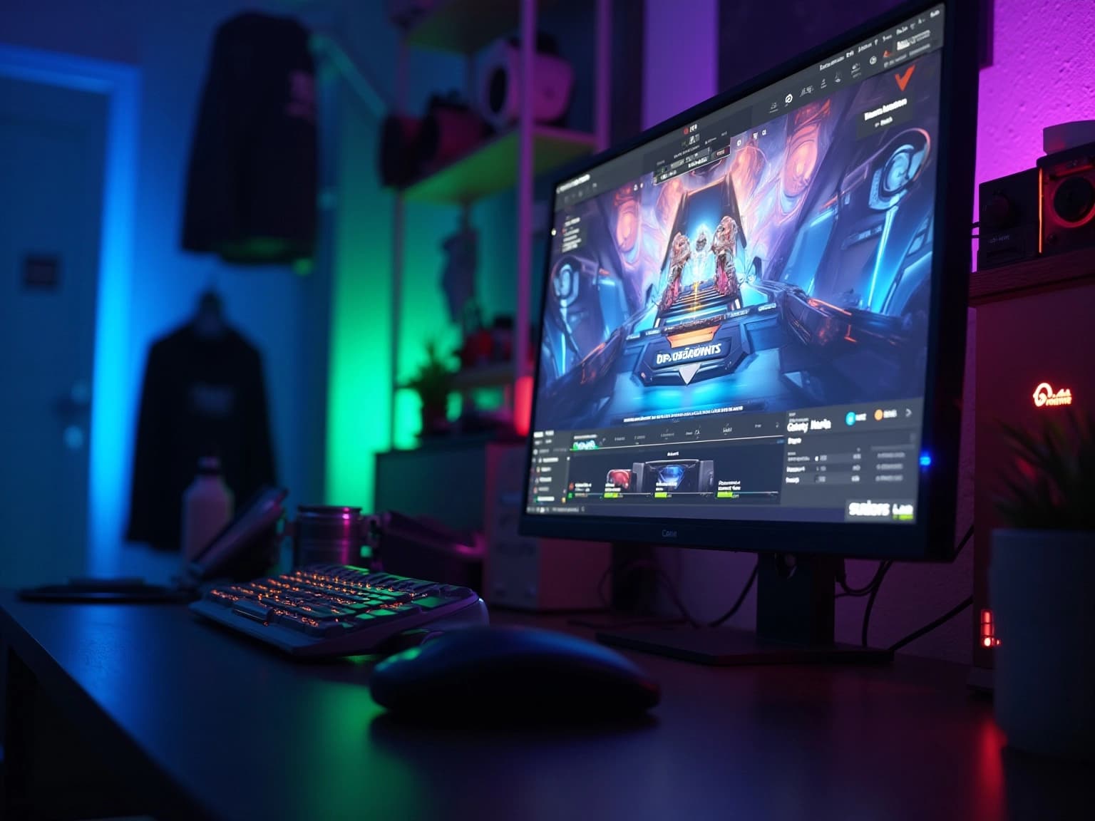 Dynamic Esports Gaming Setup