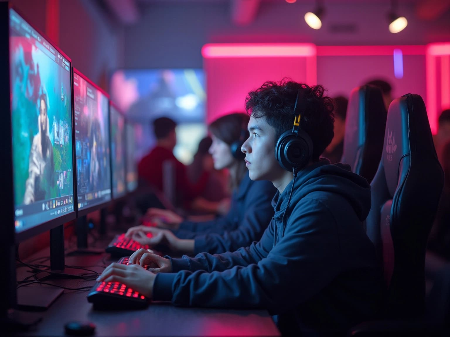 Vibrant Esports Community in Action