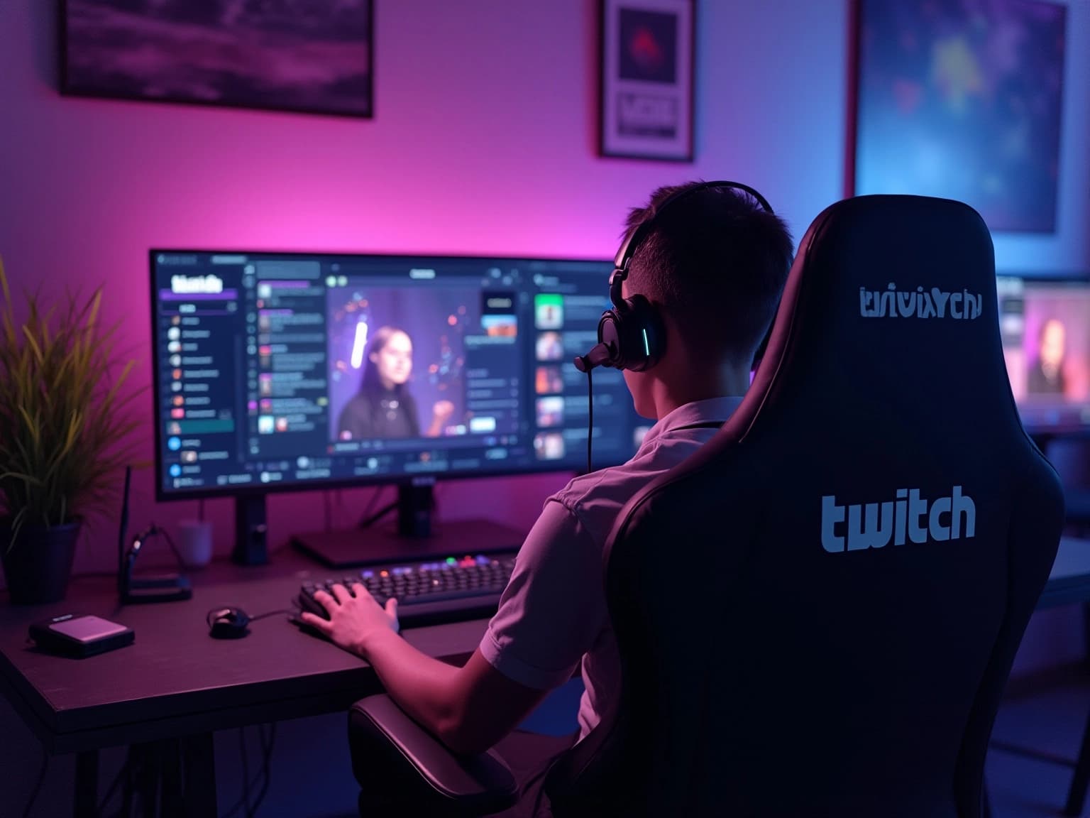 Dynamic Twitch Streaming Environment