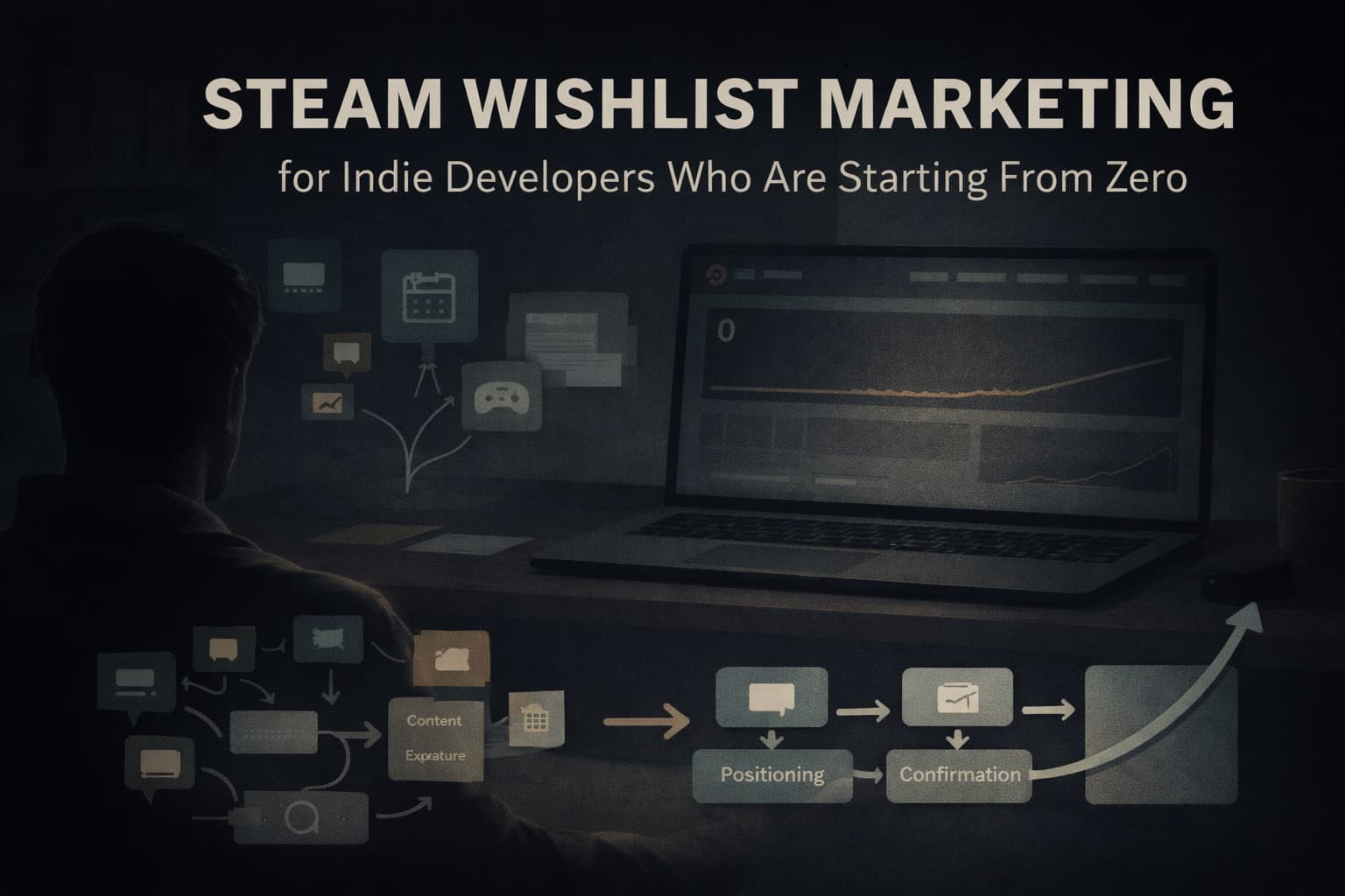 Marketing de wishlists en Steam para indies que están empezando desde cero