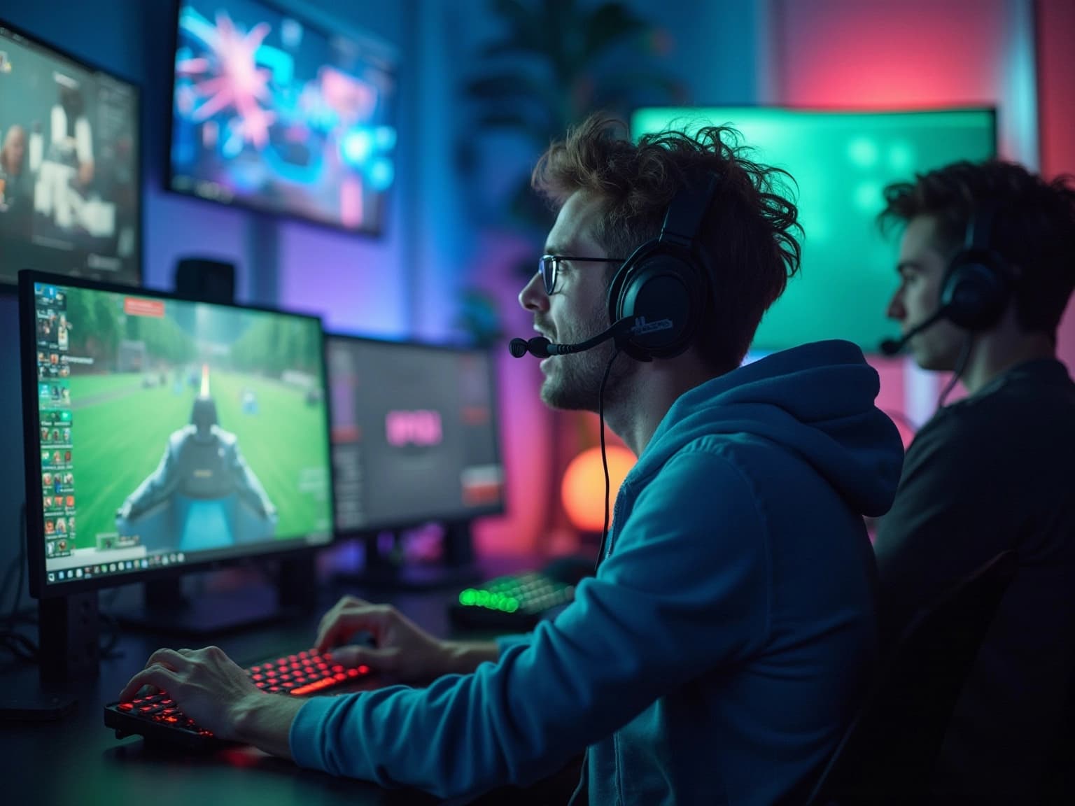 Dynamic Gaming Influencer in Action