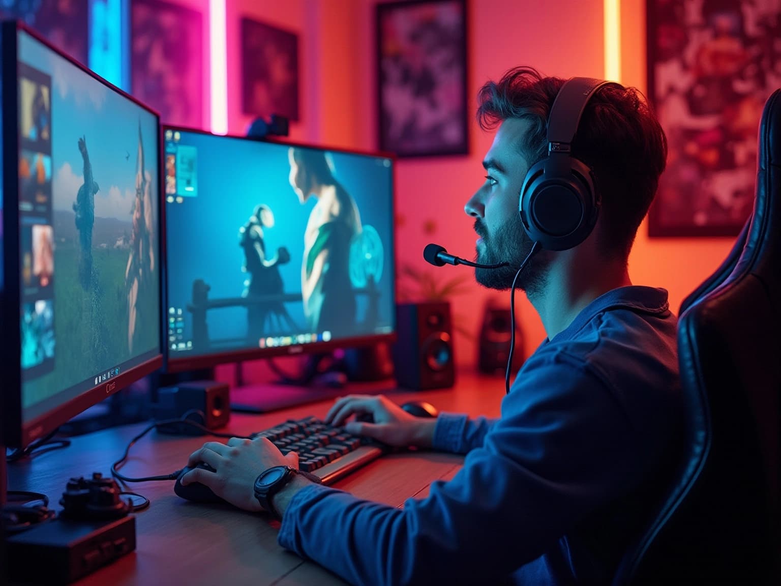 Engaging Streaming Studio Environment