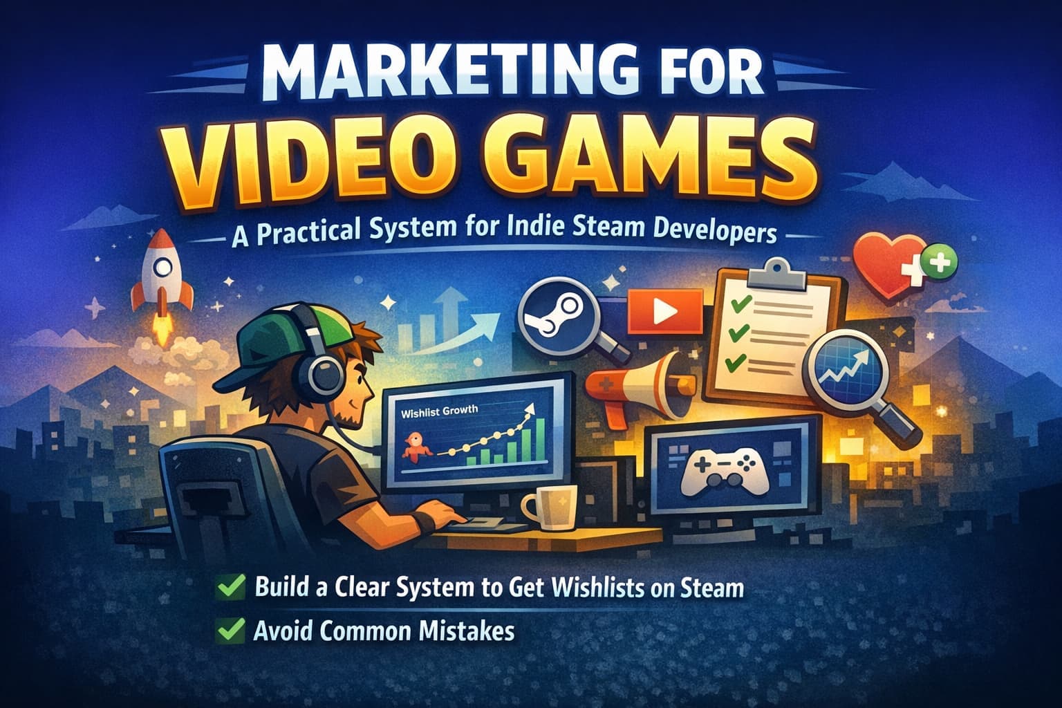 Marketing para videojuegos cuando tienes un juego real y ningún plan claro