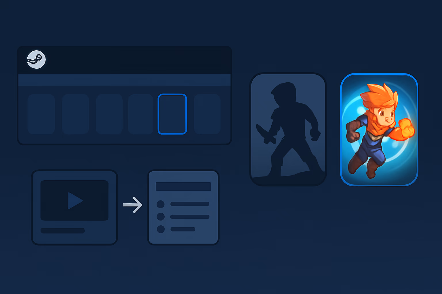Cómo crear una capsule de Steam de alto rendimiento que genere clics y wishlists