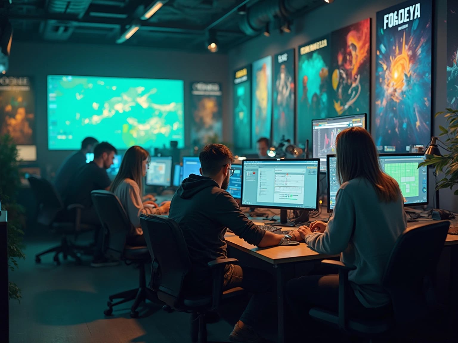 Dynamic Gaming Studio with Data Analytics