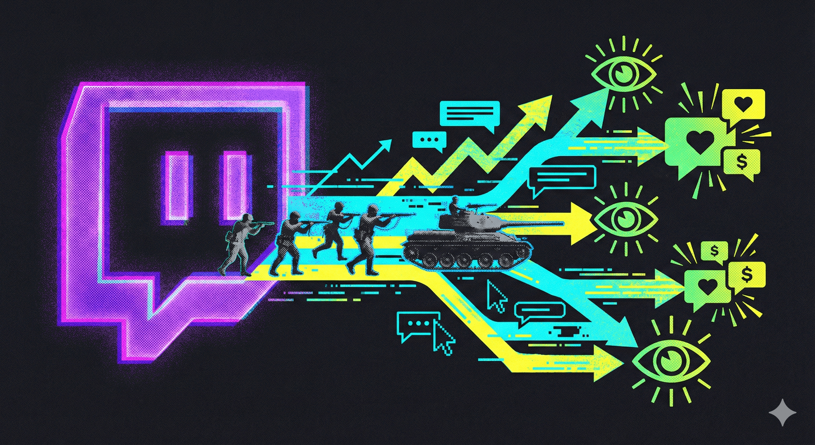 Twitch ad campaigns for Enlisted